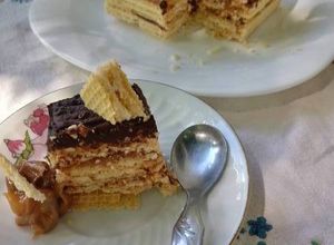 Una foto de Torta de obleas