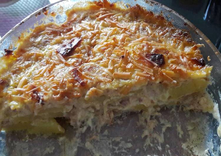 Resep Potato au gratin, Lezat Sekali