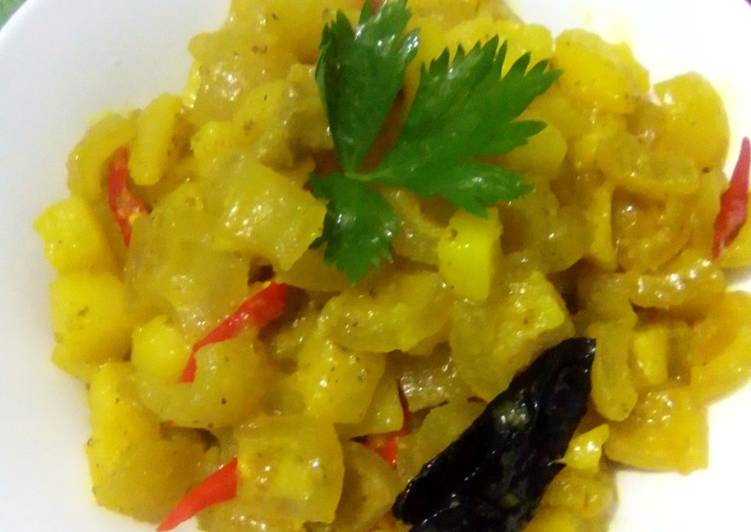 Recipe: Tasty Oseng kikil kentang bumbu kuning