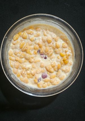 A picture of Boondi Raita.