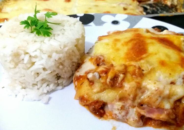 😮😮Lasanha bolonhesa suculenta 😉