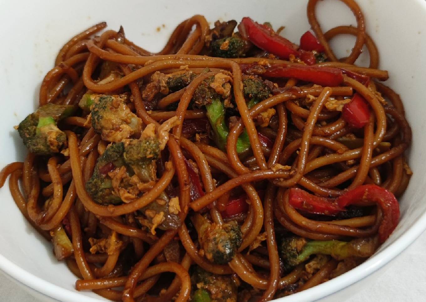 Stir fry spaghetti special