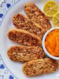 Tempeh 🇮🇩 al ajillo 🫛 Fermentado natural de soja al ajo 🫘 🧄