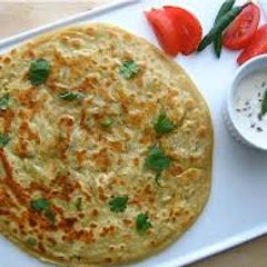 A picture of Soya paratha recipe.