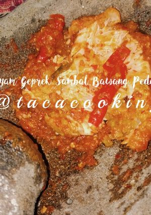 Foto resep Ayam Geprek sambal Bawang Pedas