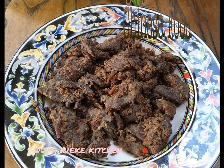 Langkah Gampang Membuat Resep Bistik daging sapi bumbu ala Chinese Food Anti Ribet, Mantap Sekali