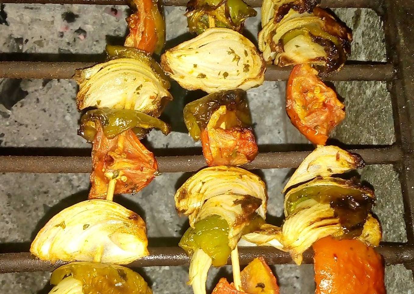 Brochetas de Verduras 🌶️ 🍅