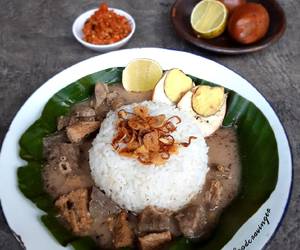 Resep mudah Nasi Gandul Pati Yummy Mantul