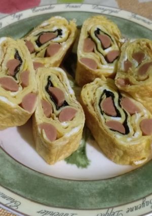 Foto resep Sushi Telur Gulung