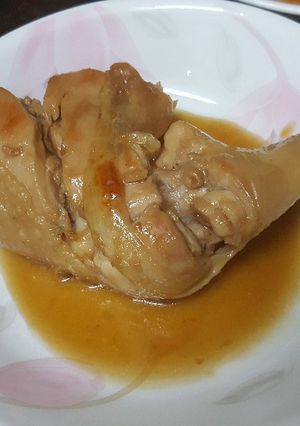 รูปของ #อาหารง้ายง่าย ไก่ต้มซอสน้ำผึ้ง+เทอริยากิ ทำง่ายจริงๆ ค่า 😁
