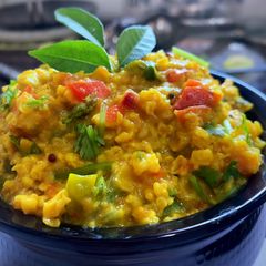 A picture of Masala Oats.