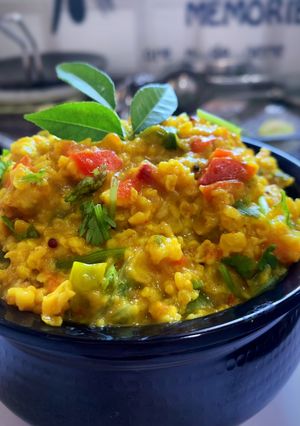 A picture of Masala Oats.