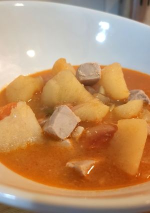 Una foto de Marmitako de atún
