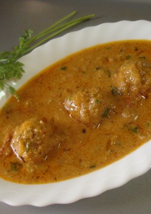 A picture of Mutton Kheema Balls.