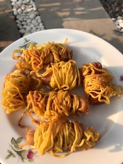 Foto resep Sosis gulung mie kriuk