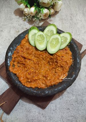 Foto resep Sambel Ala Pecel Lele Lamongan Simpel Mantap