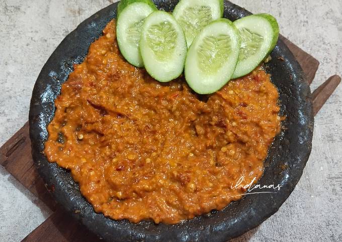 Resep Sambel Ala Pecel Lele Lamongan Simpel Mantap Oleh Ihdanas Cookpad