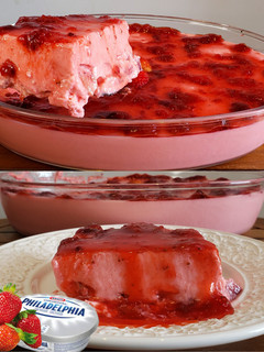 Foto de Mousse de Morango com Cream Cheese