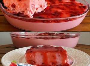 Foto de Mousse de Morango com Cream Cheese