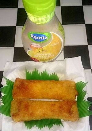 Foto resep Bread Roll Sosis & Cheese/Simple Breakfast Roti Goreng