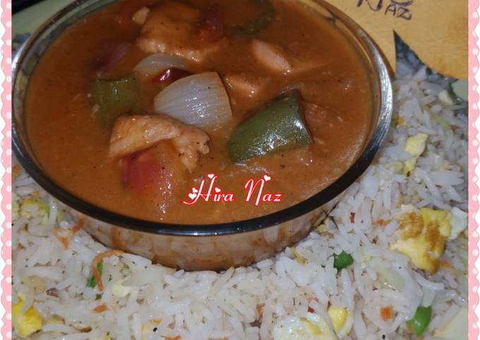 Chinese Rice with Shashlik