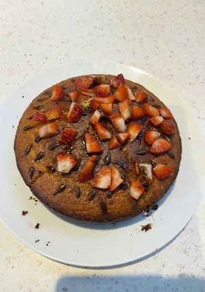 عکسی از دستور کیک ساده