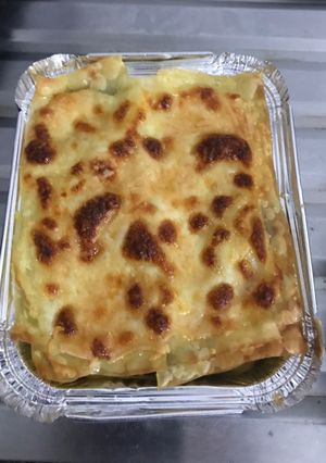 Una foto de Lasaña casera
