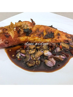 Foto resep Ikan Kerapu Merah Bakar Bumbu Jimbaran