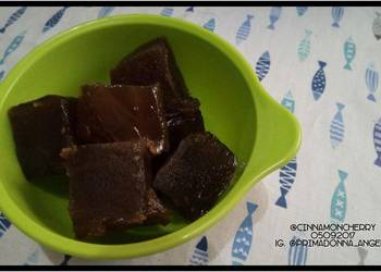 New Recipe Katakuriko Coffee Warabi Mochi Delicious Steady