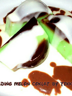 Foto resep PUDING MELON COKLAT