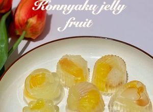 Gambar Konnyaku jelly fruit
