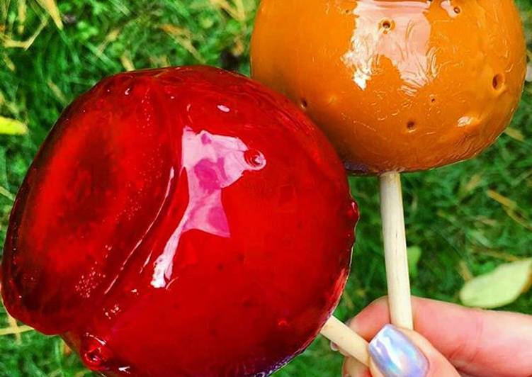 Recipe of Any-night-of-the-week [Vegan] Caramel Apples