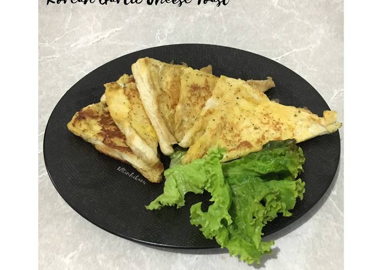 Bagaimana Menyiapkan 234. Korean Garlic Bread Toast Anti Gagal