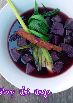 Foto resep Stup Ubi Ungu