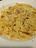 Spaghetti Carbonara w/ Bacon