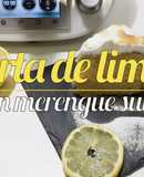 Tarta de limón con merengue suizo Thermomix