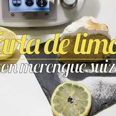 Una foto de Tarta de limón con merengue suizo Thermomix