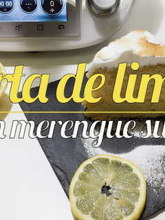 Una foto de Tarta de limón con merengue suizo Thermomix