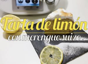Foto principal de Tarta de limón con merengue suizo Thermomix