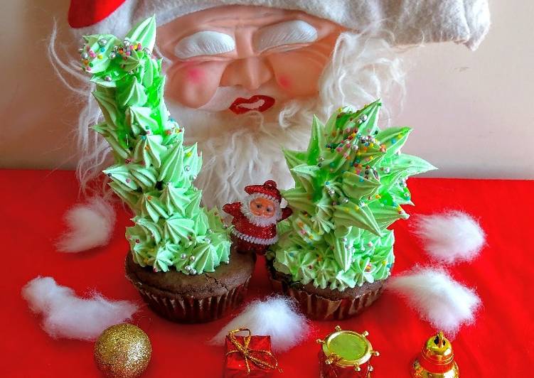 How to Make Super Quick Homemade Xmas tree chocolate brownie