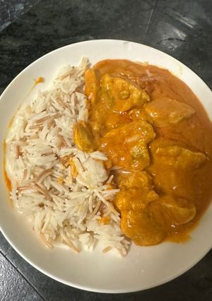 صورة لوصفة دجاج على الطريقة الهندية (chicken Butter)