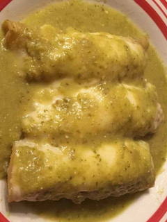 Una foto de Enchiladas suizas