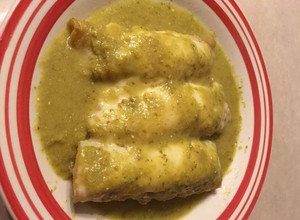 Una foto de Enchiladas suizas