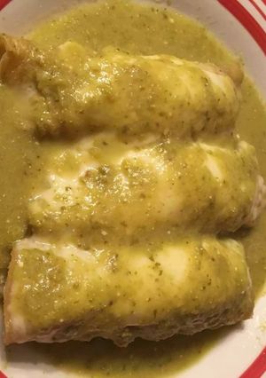 Una foto de Enchiladas suizas