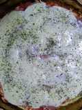 🍕 Pizza con base de pollo keto