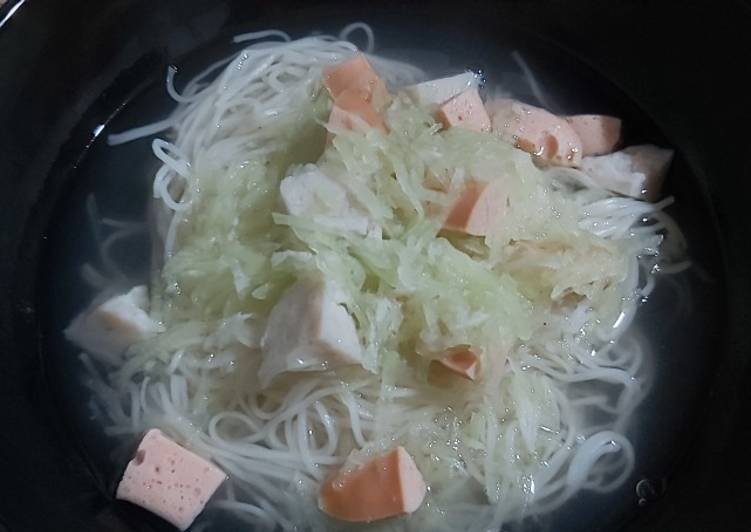 Resep 42. Misoa Kuah yang Menggugah Selera
