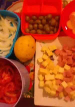 Una foto de Ensalada liviana