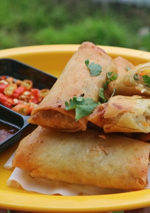 Foto resep Lumpia isi sayur ayam