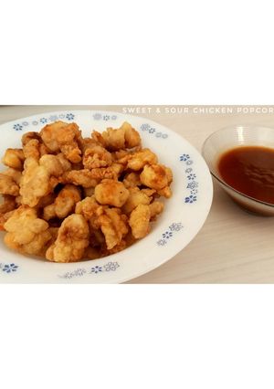 Foto resep Sweet & Sour Chicken Popcorn