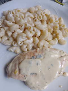 Una foto de Filet de pollo al roquefort